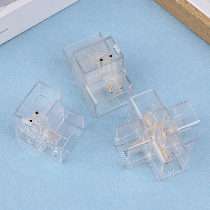 Соединительный разъем для сотовой шестигранной светодиодной трубки потолочного освещения для ремонта кузова автомобиля светодиодные кабели для мастерской аксессуары