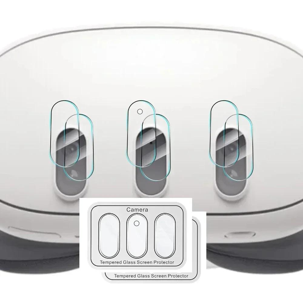 Для Meta Quest 3 VR Защитная пленка для объектива из закаленного стекла HD Прозрачная защитная пленка от царапин для аксессуаров Meta Quest3