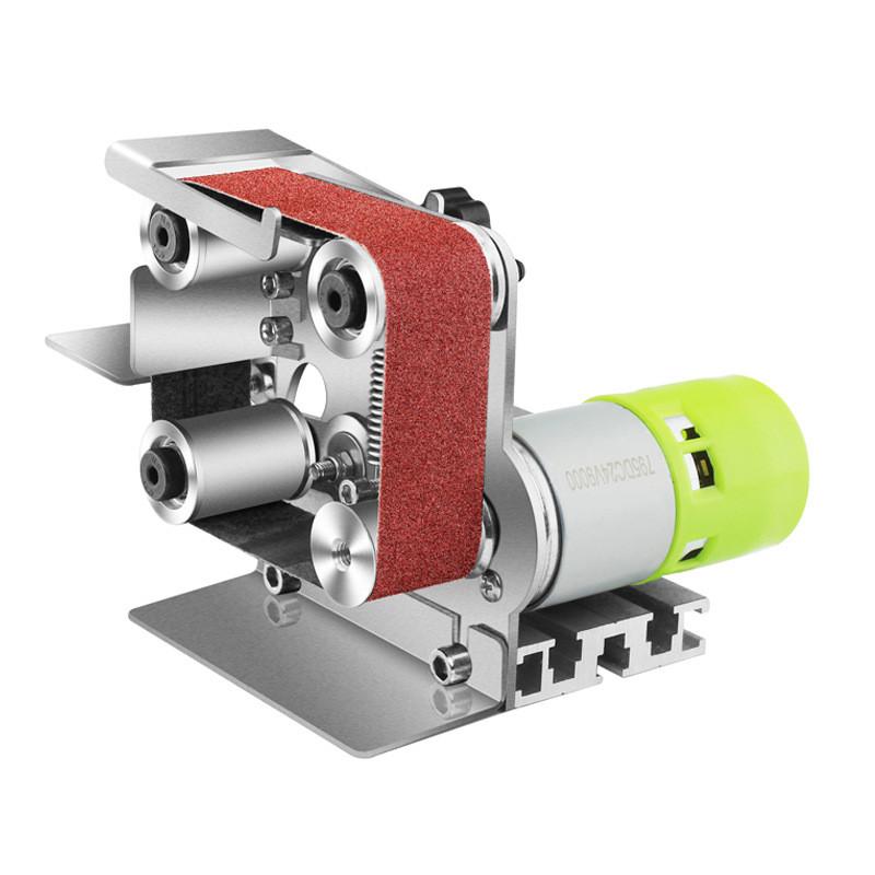 Маленькая электрическая шлифовальная машина из нержавеющей стали, мини-настольная полировальная машина для DIY, бытовая портативная точилка