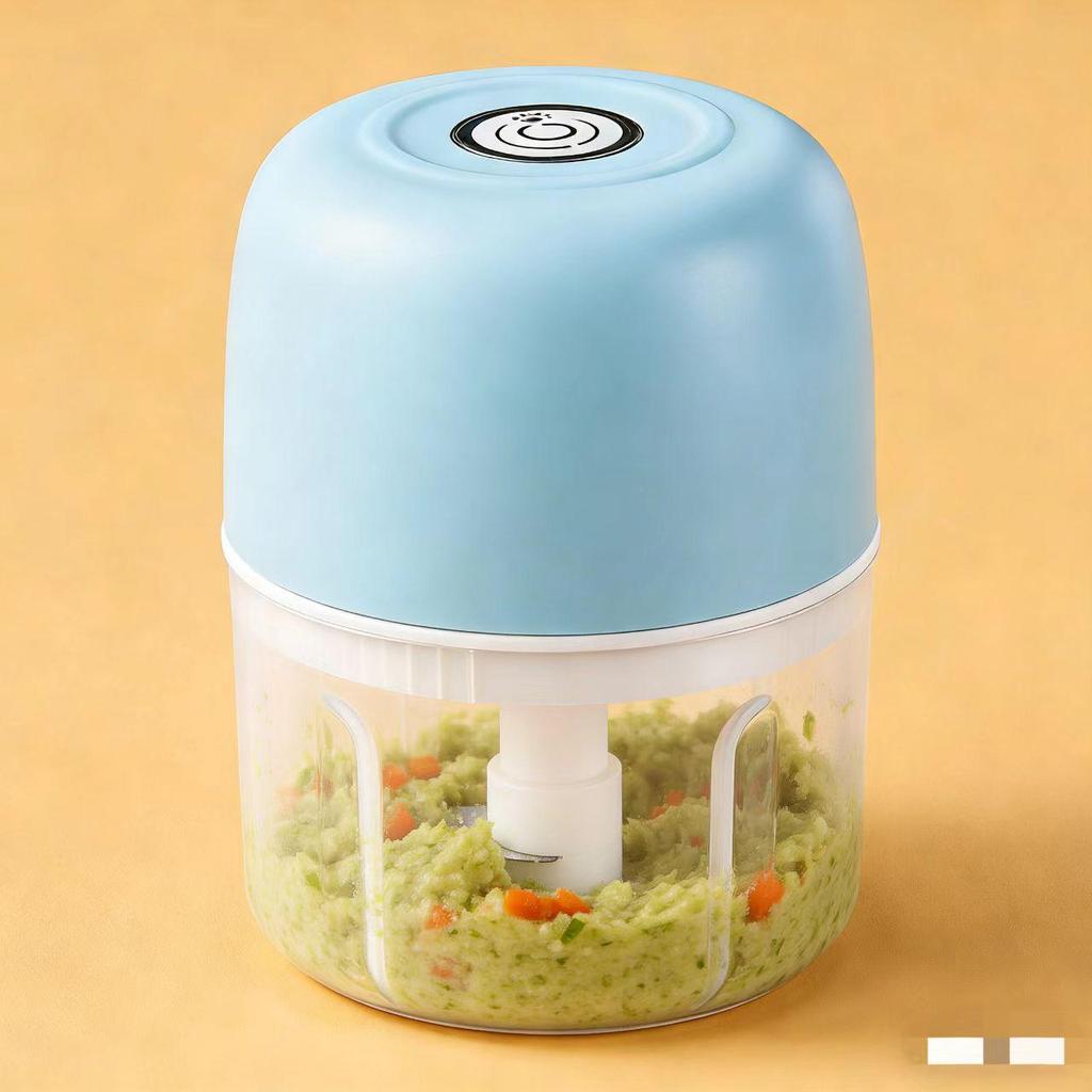 Electric Garlic Chopper & Peeler - Mini Garlic Press, Masher, and Stirrer for Easy Garlic Paste