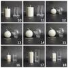 DIY Soy Ice Flower Embossed Ornaments Columnar Candle Mold Aromatherapy Wax Model Home Deor