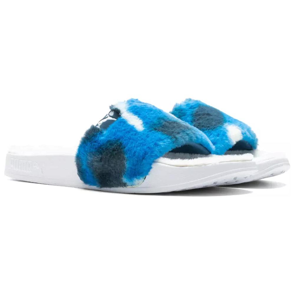 PUMA Leadcat 2.0 Ylm Fluff Slide Tie Dye Multi Women's 385362-01