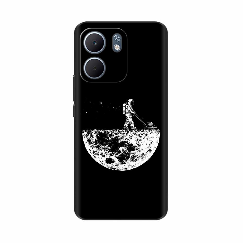 Чехол для Oppo A5x Мягкий силиконовый чехол для телефона Черная ТПУ задняя крышка для Oppo A5X A5 x 4G 5G Чехол Милые принтованные сумки Fundas Coque