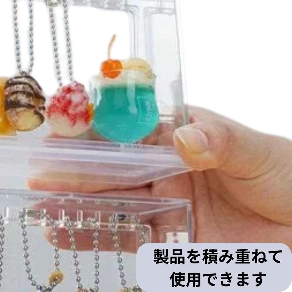 Clear Case Collection Set of 4 Display Case Clear Figure Storage Tabletop Shelf Made In Japan X 4 Pieces [0265]