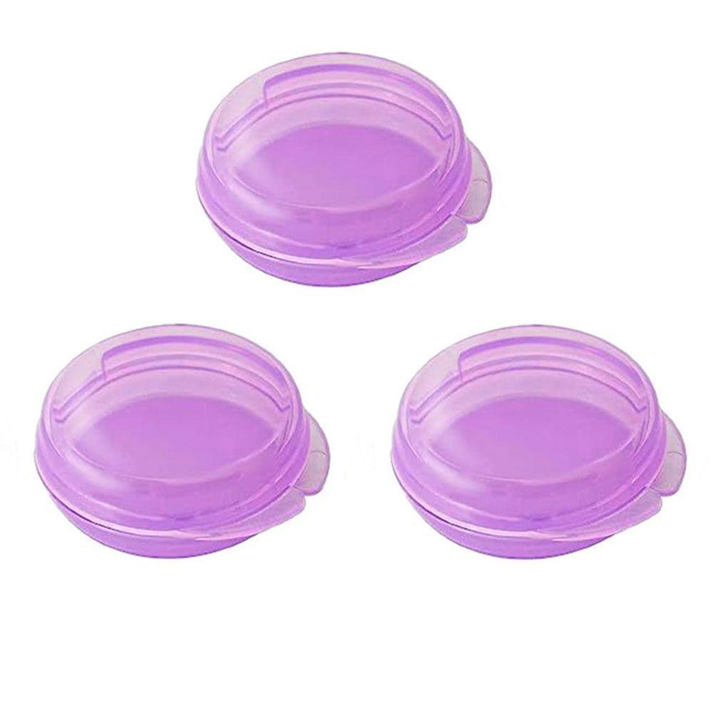 3 шт. Круглый органайзер для таблеток Хорошо герметизирующиеся контейнеры для лекарств Прочная таблетница
