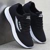 Men's shoes cloth surface breathable casual sports shoes non-slip and wear-resistant medium walking shoes shoes single shoes