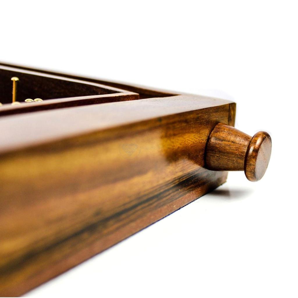 Bagatelle Traditional Wooden Crafted Tabletop Pinball Game | Exclusive Kid's Toys Decor & Gifts (Large)