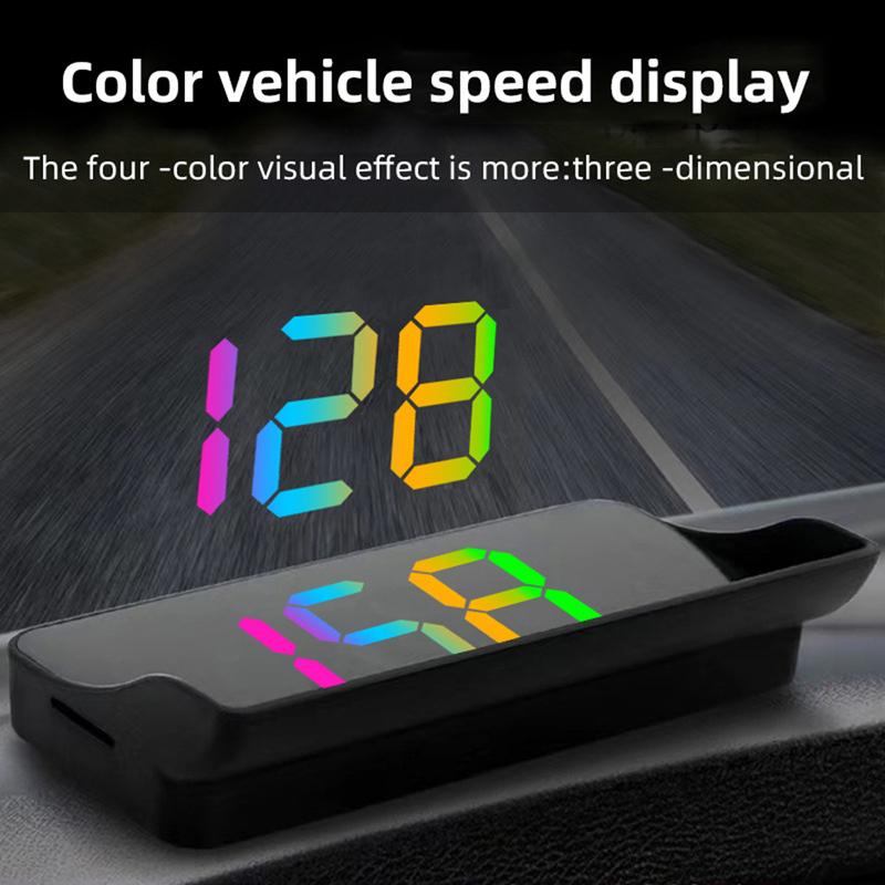 GPS HUD Цифровой спидометр Head Up Display Для всех автомобилей KMH Проектор на лобовое стекло Автомобильный Head Up HD Дисплей Автомобильные аксессуары