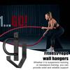 Комплект для настенного крепления Battle Rope, крючок для хранения, настенная стойка для фитнес-веревки из металла и стали