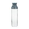 HARIO Filter-in-Bottle Carafe, Heat-Resistant Glass, 1000ml Capacity, Gray, for Cold Brew Tea, Made In Japan, FIR-100-TGR