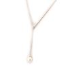 Les Trésors De Lily [C9449] - Серебряное колье «Unique» Серебро белое (родиевое покрытие) - 8x1 см