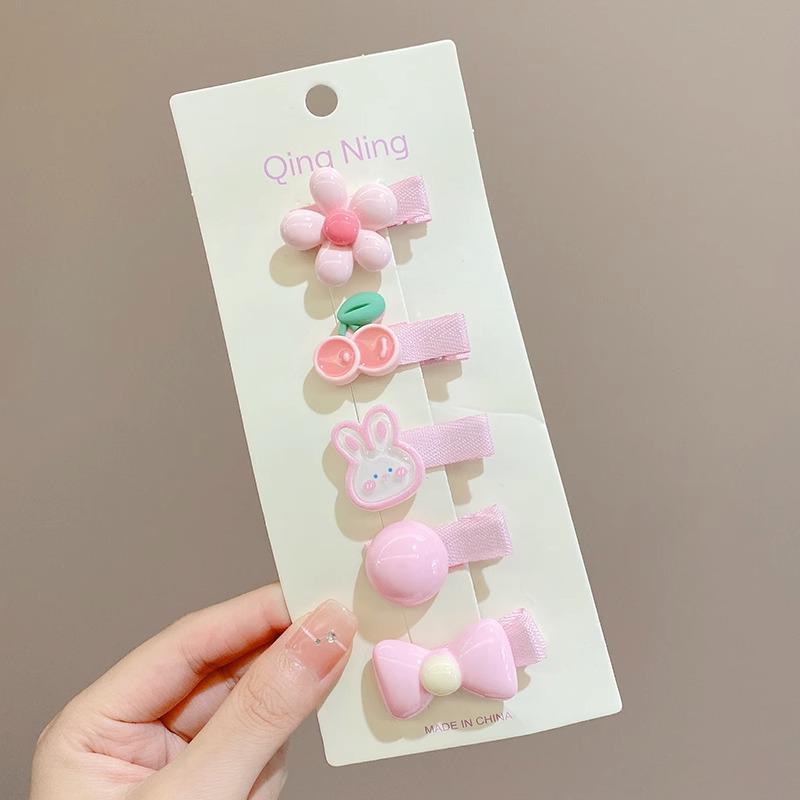 Pastoral Style Floral Butterfly Bow Hair Accessories for Children