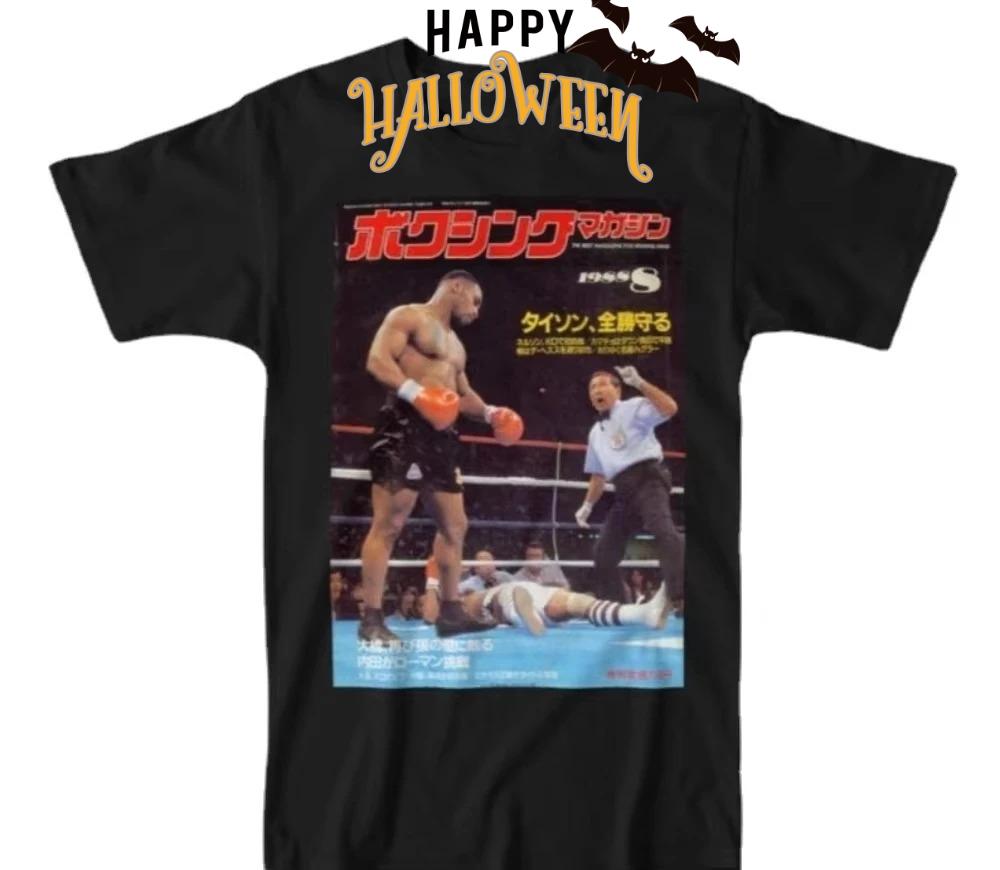 Mike Tyson Inspired Retro Boxing TShirt Summer Cotton ONeck Short Sleeve Unisexs T Shirt New Size S3XL