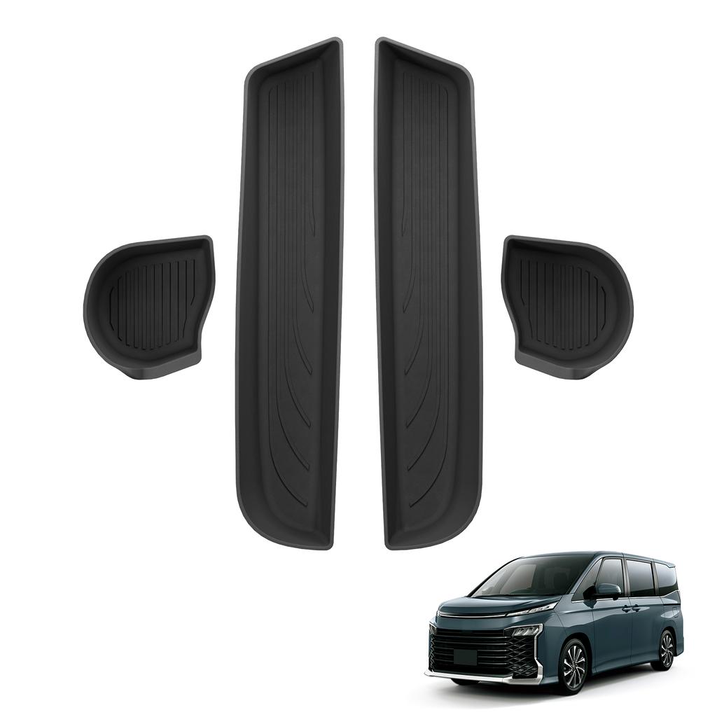 Right Drive for Toyota Voxy/Noah 80 Series 2014-2025 Car Side Door Handle Storage Box Front Gate Slot  Organizer Tray Accessory