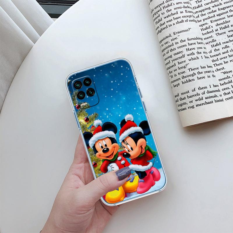 Прозрачный чехол для телефона Микки и Минни Маус для Motorola Moto G7 G8 G9 G84 G85 G73 G24 G15 Z2 Play Power Plus