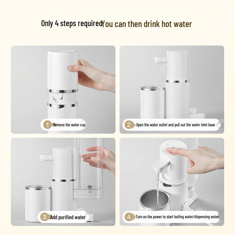 Supor Portable Instant Hot Water Dispenser & Kettle CN plug (adapter included)