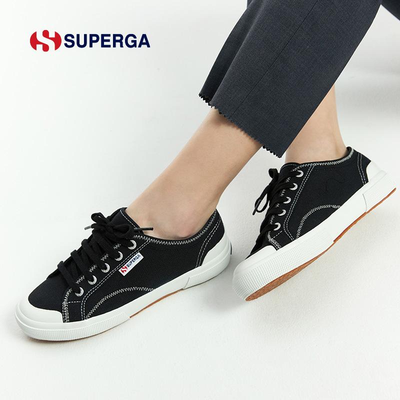 SUPERGA Casual Word Line Board Shoes S3123TW