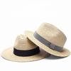 57cm 59cm 61cm 63cm Big Size Raffia Panama Top Grade Straw Hat Summer Women Men Wide Brim Beach Sun Cap UV Protection Fedora Hat