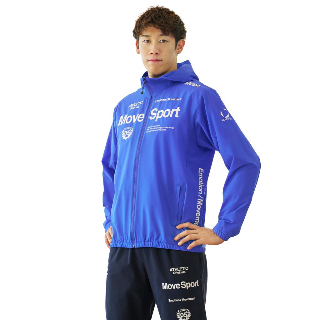 Худи на молнии Move Sports AIRY TRANSFER TAIKYU с оригинальным логотипом ST5SJK22M_PP00_O