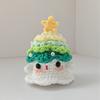 Funny Crochet Elk Deer Hat Ghost Doll Pendant Home Room Decoration Cute Handmade Knitted Xmas Tree Ghost Doll Christmas Gifts