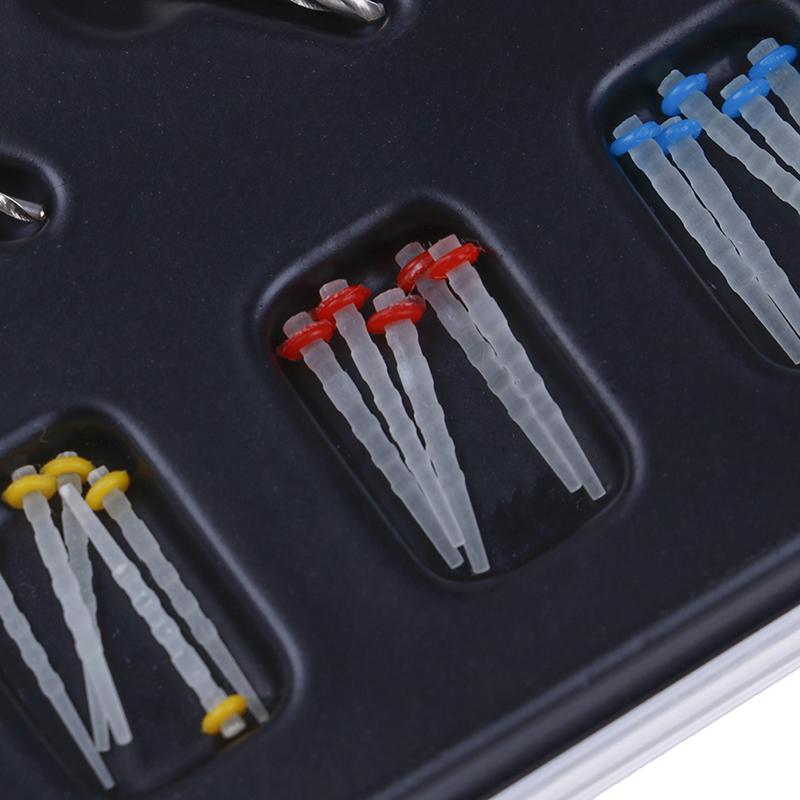 1 коробка стоматологический набор волоконно-оптических штифтов и 4 сверла наборы стоматологических продуктов