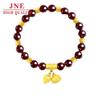 Bracelet Gold-Plated Two World-Friendly Pendant Pomegranate Agate Lucky Golden Balls Bracelet Manufacturers Supply