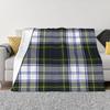 Персонализированный домашний декор в клетку тартан Гордон Ультрамягкий микрофлисовый плед