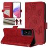 Кожаный чехол-бумажник с цветком для телефона для TCL 60 50 SE Nxtpaper 40R 40 30 XL 20R 5G Защита карт Флип-чехол