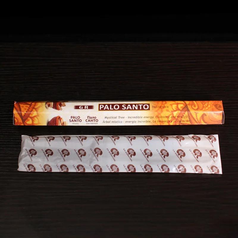 Y Original Indian Incense 20 палочек для медитации Пало Санто Белый шалфей Благовония для туалета Дезодорация Воздух Свежий Ароматерапия