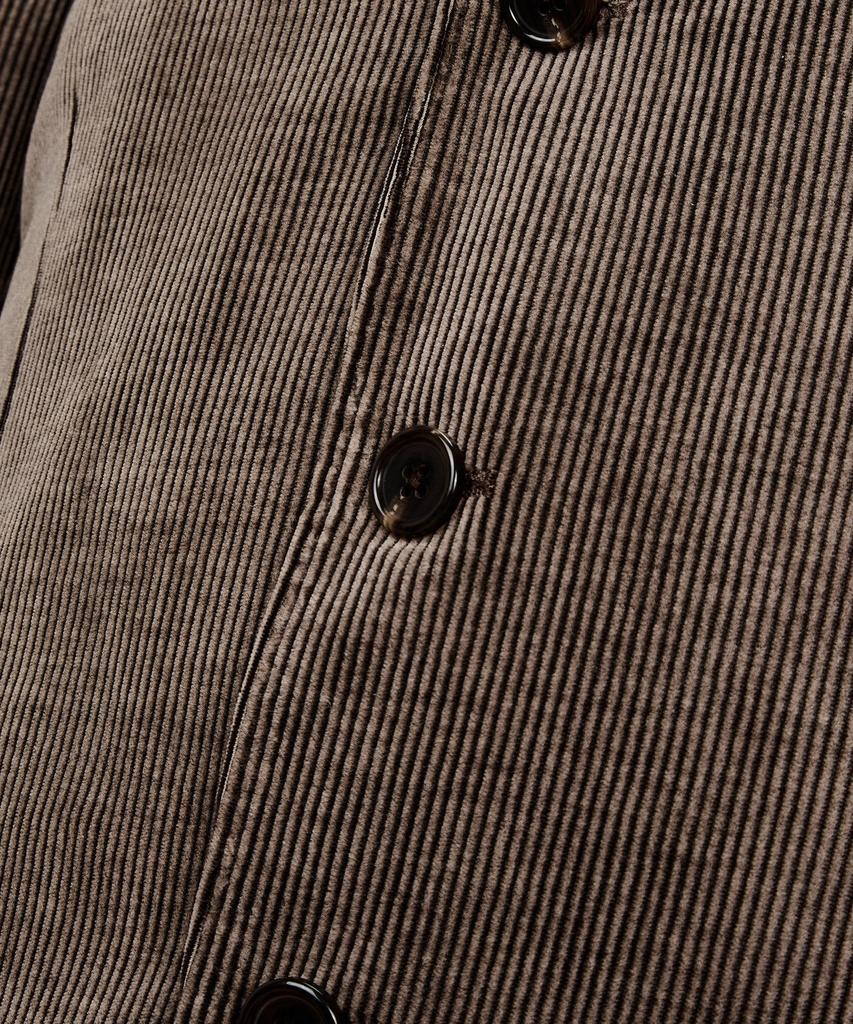 Man On The Boon [Drago] Notched Lapel Corduroy Single Jacket_Brown 4714351012