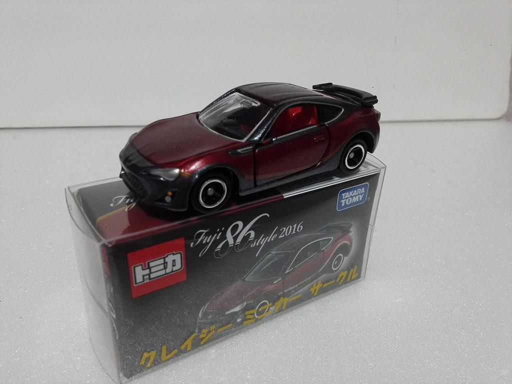 Tomica (Discontinued) Tomica Event Model Fuji Speedway Toyota 86 Style 2016 Unopened Crazy Minicar Circle with Case