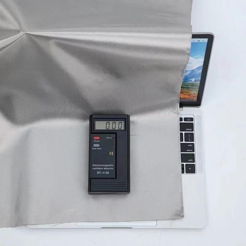 30см/50см/100см/200см*145см Ткань из серебряного волокна для защиты от излучения и блокировки RFID для шитья сумок, защиты