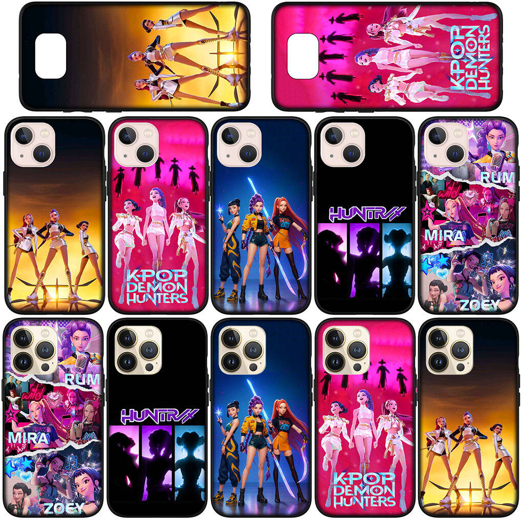 Чехол для Samsung Galaxy S25 S23 S22 S24 Ultra FE A05 A06 A15 A16 A36 A37 A35 A54 A55 A56 A57 A25 A26 A53 A17 Zoey KPop Mira Demon Rumi Hunter X Чехол