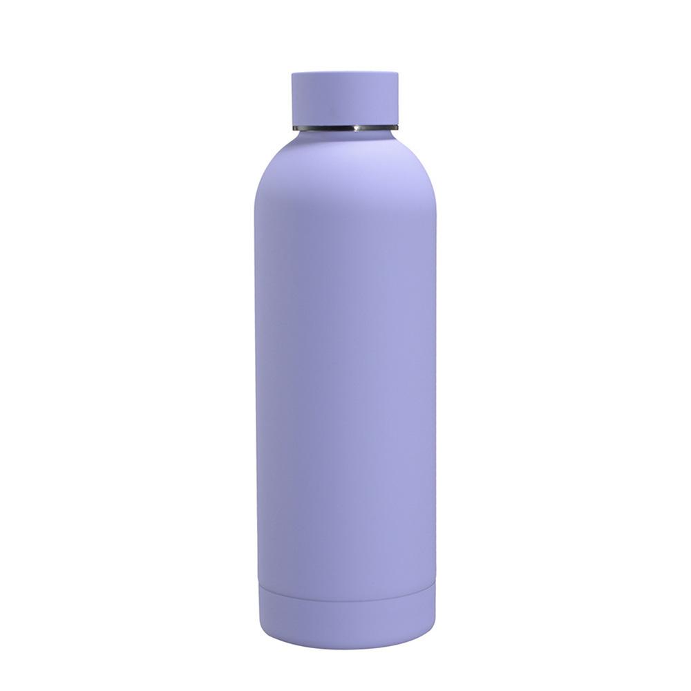 500ml Thermos Cup Small Mouth Water Bottle Stainless Steel Heat Retention 6-12H Portable Car Mug for Office Travel Outdoor Gym