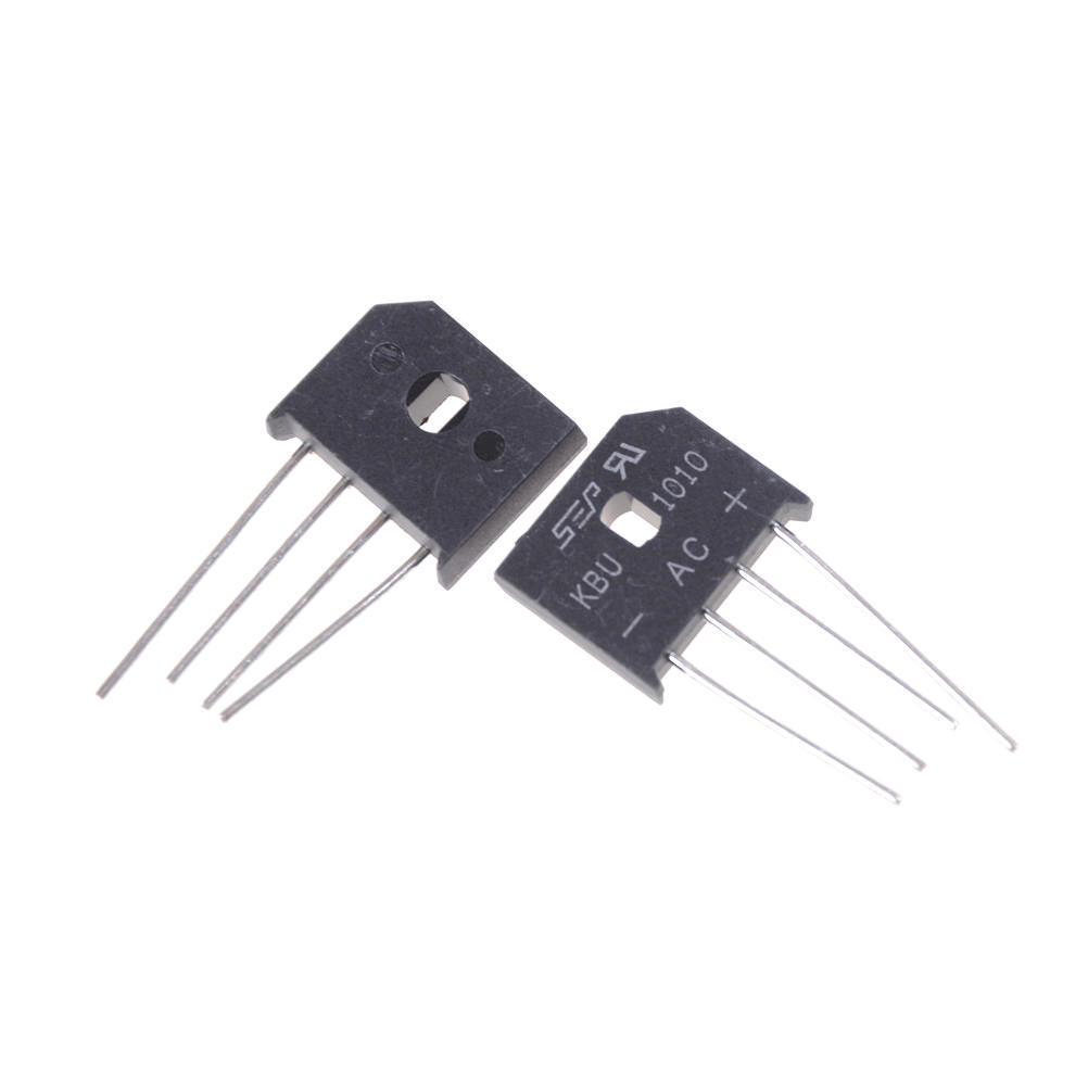 2 шт. Kbu1010 10A 1000V однофазный диодный мостовой выпрямитель