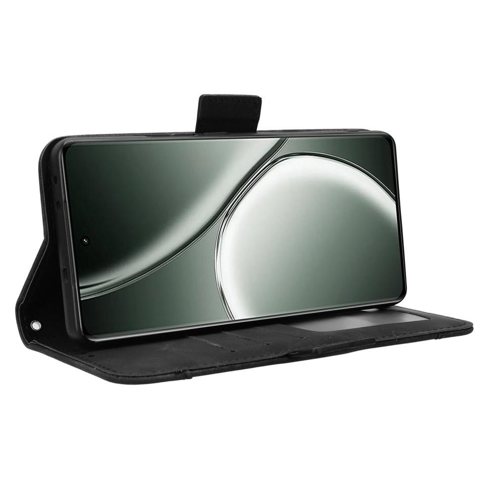 Flip Case for Realme GT 6 / 6T, Card Slot, Black
