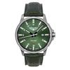 Авиационный кожаный ремешок Темно-зеленый циферблат Автоматический 28644 100M Мужские часы