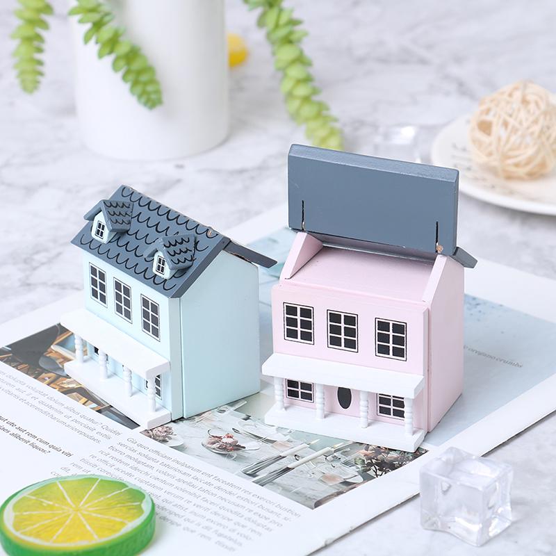 Креативный кукольный домик Мини Мебель Симпатичная Карманная Вилла Орнамент