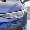 2 Pcs Car Headlight Protective Film Smoked Black Tint Wrap Vinyl Transparent TPU Sticker For Volkswagen VW Golf 8 MK8