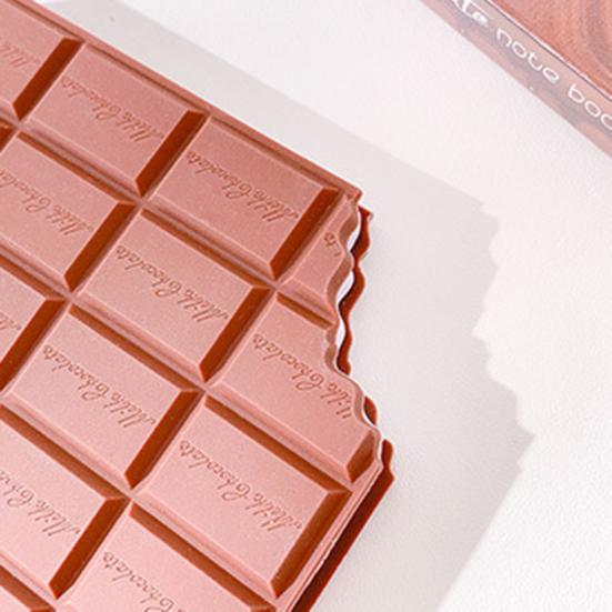 Блокнот с шоколадным узором, компактный бумажный блокнот для студентов, школьные принадлежности, мини-блокнот