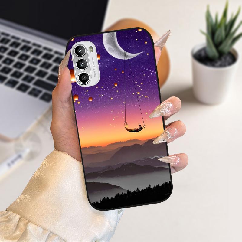 Мультяшные чехлы с животными для Motorola G52 4G, бампер на Moto G82 G71s 5G, мягкий силиконовый чехол для телефона Motorola G 82, Coque Fundas