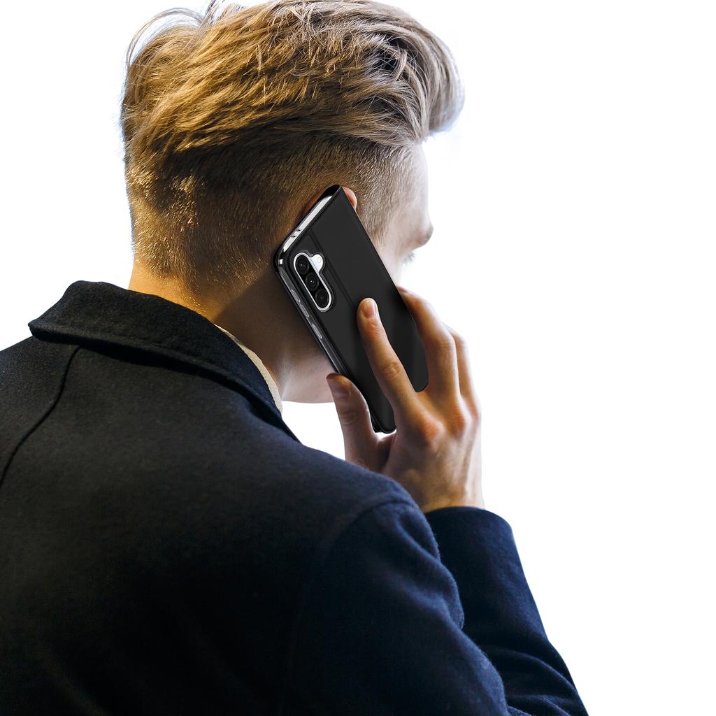 Чехол для Samsung Galaxy A56 5G/A36 5G DUX DUCIS Серия Skin Pro Кожаный чехол Держатель для карт