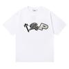 Unisex Oversized Cotton T-Shirt With Letter Print Hip Hop Style Casual Tee Youth