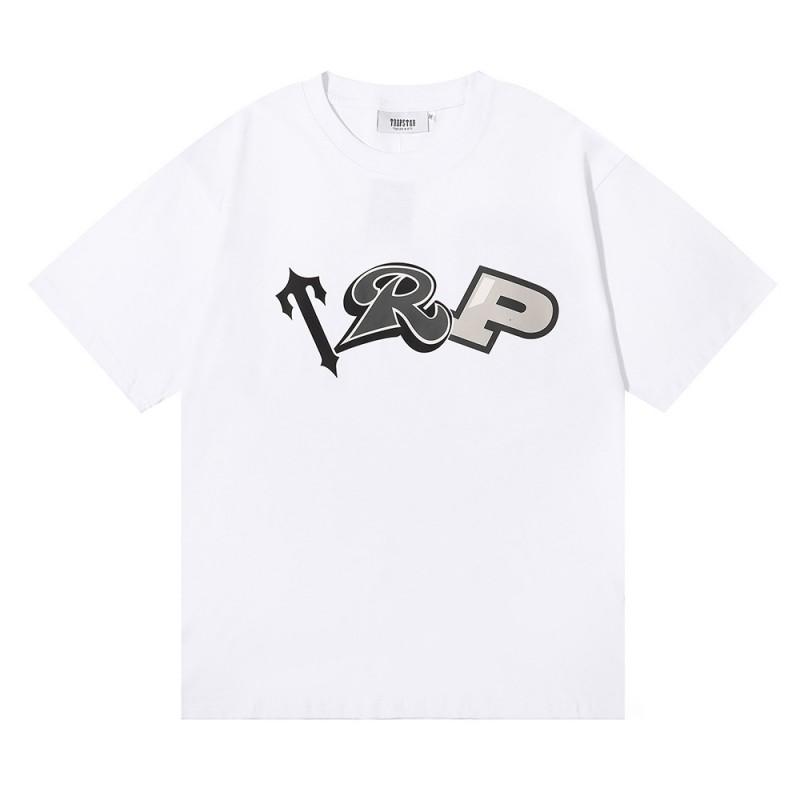 Unisex Oversized Cotton T-Shirt With Letter Print Hip Hop Style Casual Tee Youth