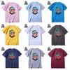 COOLMIND QI0311A Cool Loose o-neck Summer Printed Casual Men T Shirt Short Sleeve 100% Cotton Cotton Comfortable Fabric Tshirts