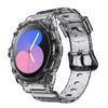 Прозрачный ремешок+корпус для Samsung Galaxy Watch 5/4 40мм 44мм Аксессуар Прозрачный чехол+спортивный браслет Ремешок для Galaxy Watch 4 браслет на запястье