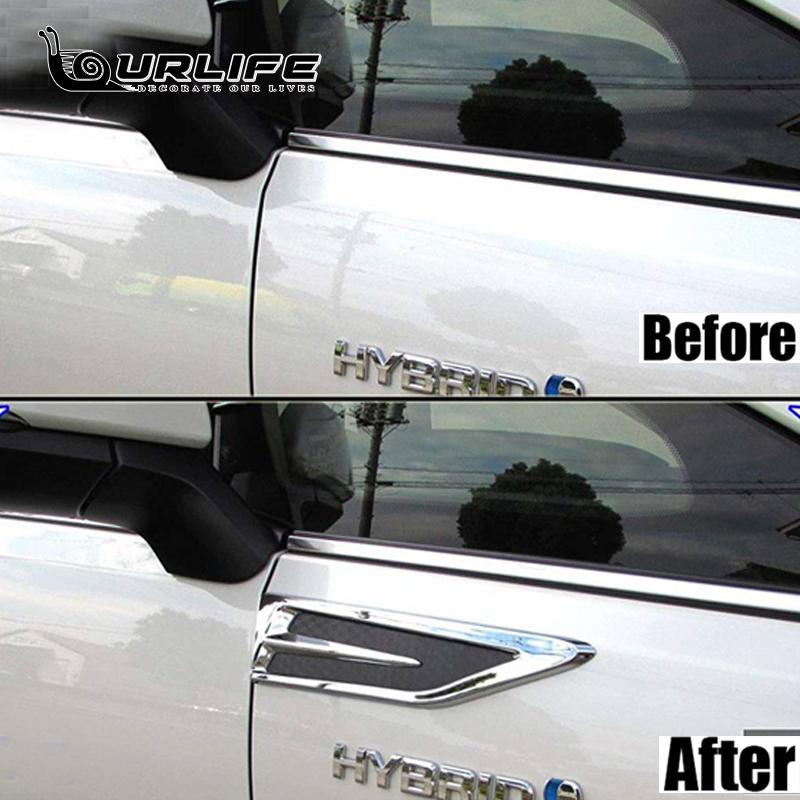 Для 2016 2017 2018 Toyota Alphard 30 AH30 автомобильные аксессуары VELLFIRE ABS хромированная листовая доска украшение на акулу