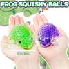 Лягушка Сквиши Мячики для снятия стресса Эластичная Игрушка-антистресс Животное Сжимаемые игрушки для детей Взрослых Отлично подходит для СДВГ, Аутизма, Тревожности