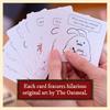 Horror Card Game - Comic Building Card Game, 3-8 Players, Perfect for Parties and Family Game Nights, Adult Card Game