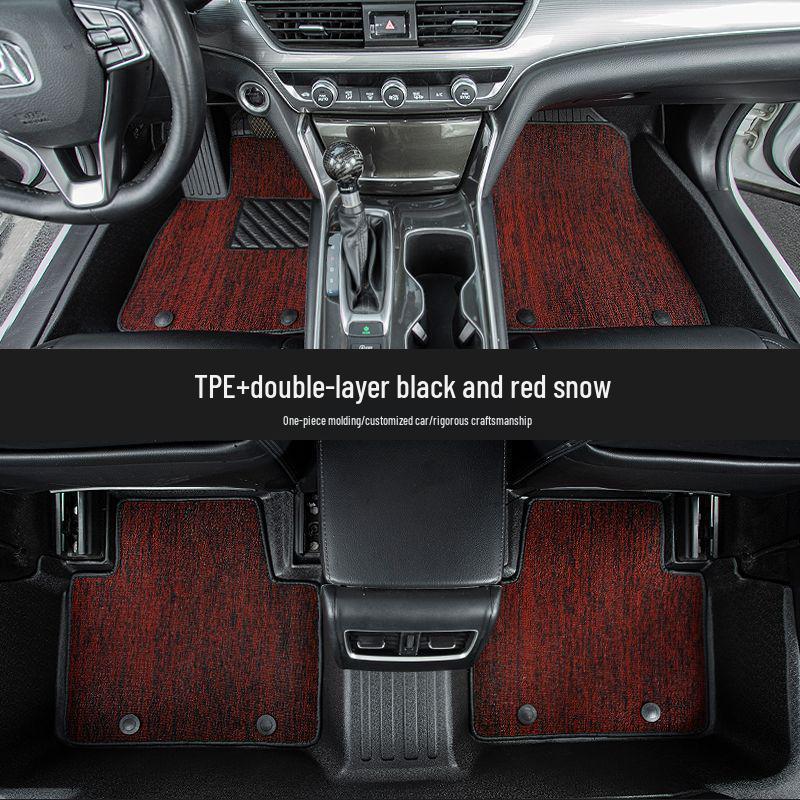 Индивидуальные автомобильные коврики для Soueast Motors DX7 - Дизайн из ТПЭ и витой